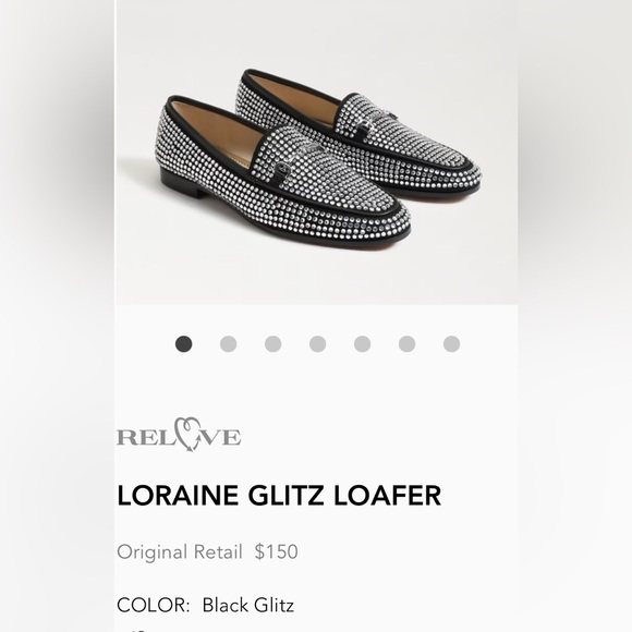 Sam Edelman Loraine Penny Loafer Glitz  Size 8 Rhinestone Bedazzled Bling - Picture 12 of 14